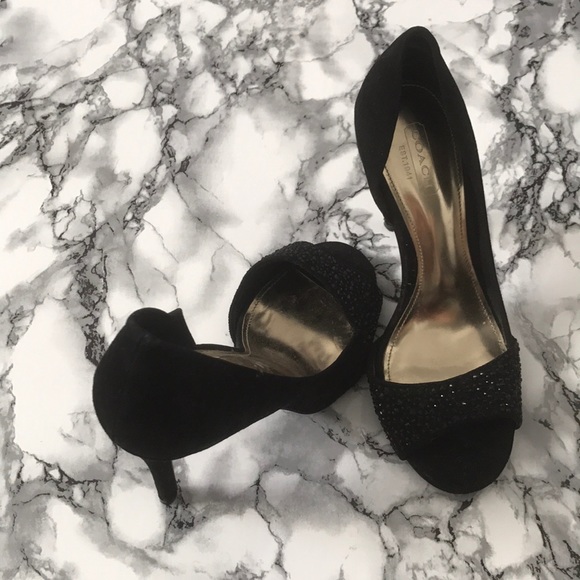 COACH A4515 Crystal Suede Pumps - Picture 1 of 2